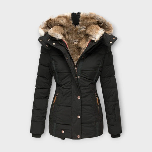 Emine – Chaqueta de forro de peluche suave Emine – Chaqueta de forro de peluche suave A minha loja Negro XS 