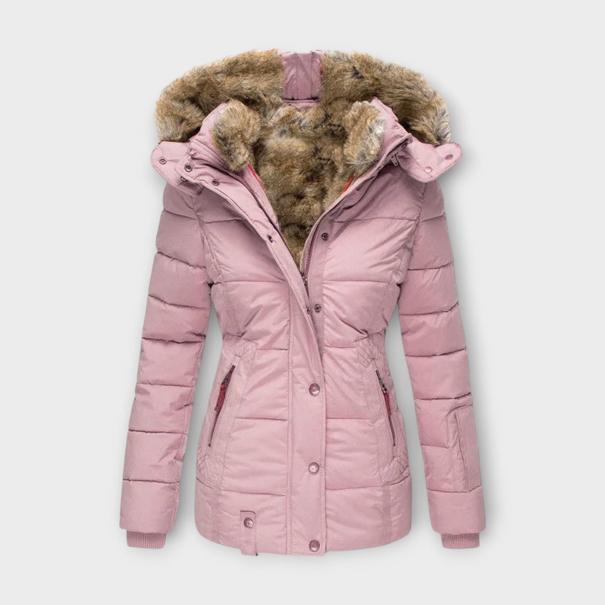 Emine – Chaqueta de forro de peluche suave Emine – Chaqueta de forro de peluche suave A minha loja Rosa XS 