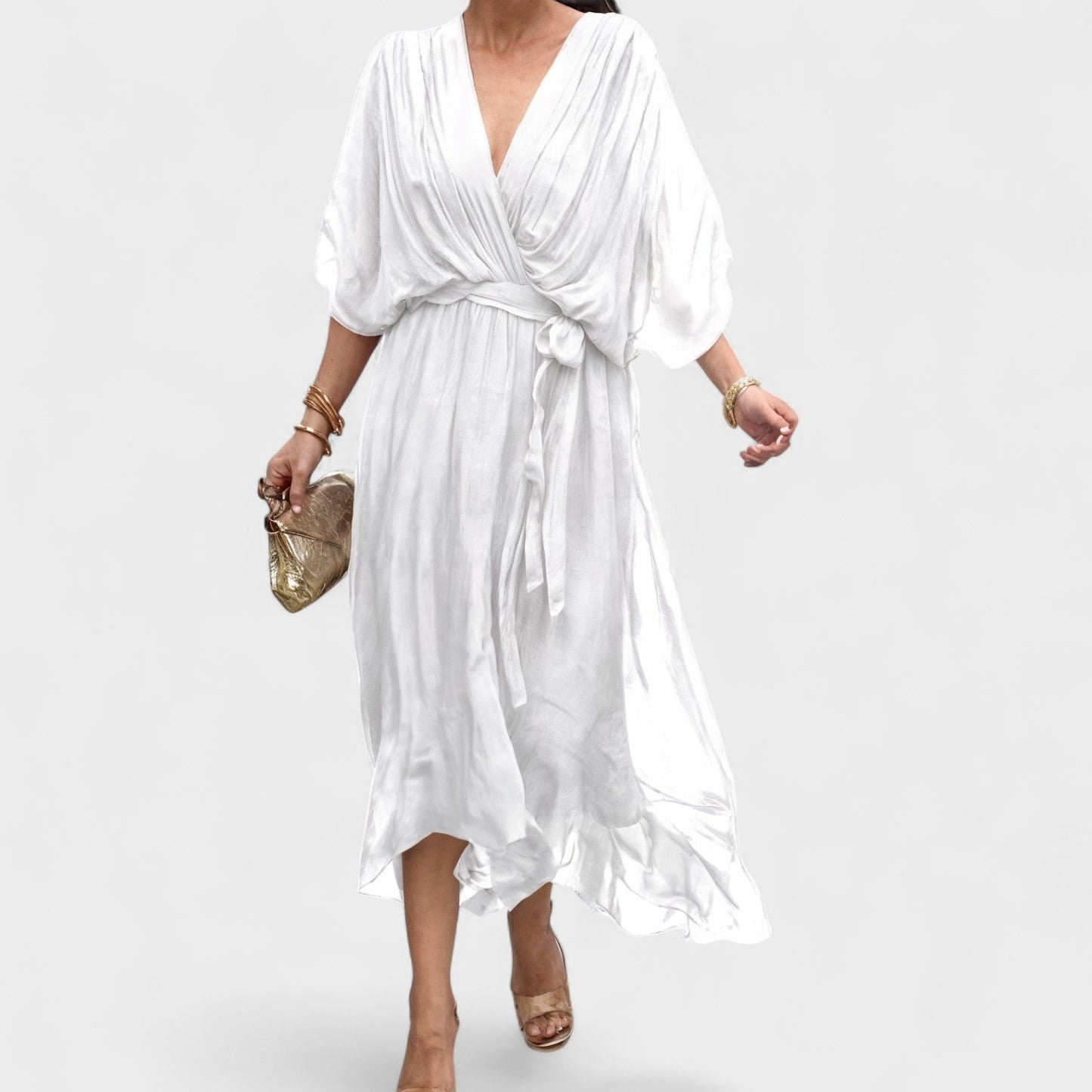 Juni | Vestido con escote en V