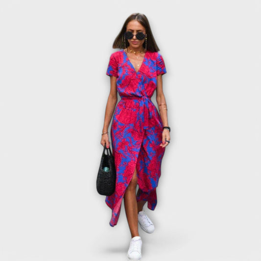 Eshel – Vestido cómodo Eshel – Vestido cómodo A minha loja Rot blau S 