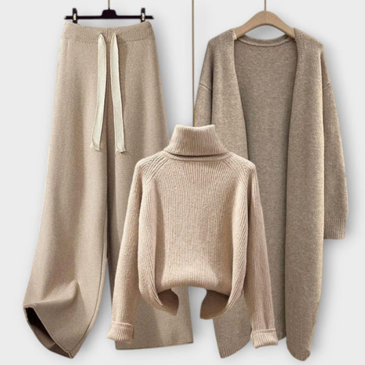 Flair. – Conjunto Casual de 3 Piezas Flair. – Conjunto Casual de 3 Piezas A minha loja 1 S 