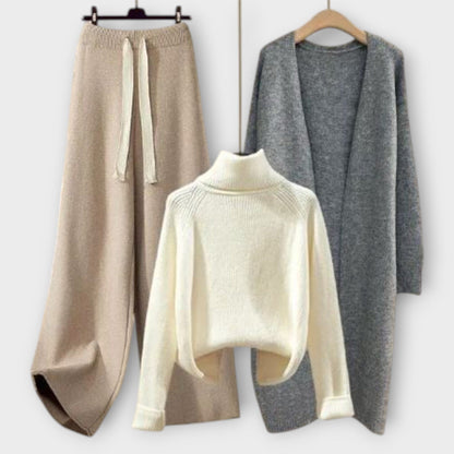Flair. – Conjunto Casual de 3 Piezas Flair. – Conjunto Casual de 3 Piezas A minha loja 3 S 