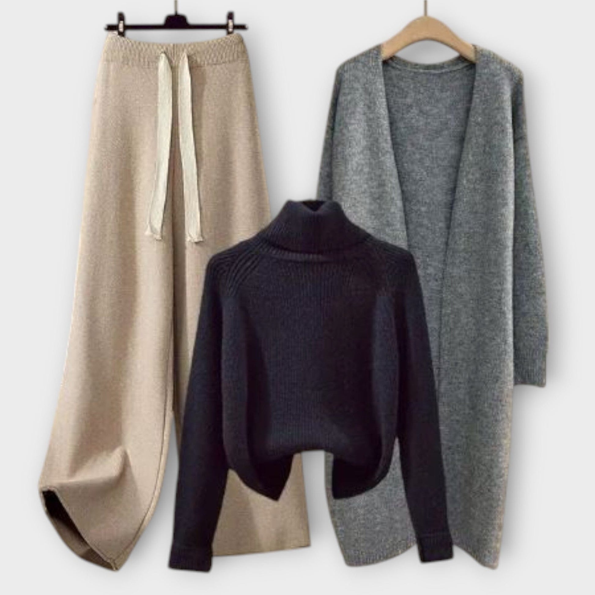 Flair. – Conjunto Casual de 3 Piezas Flair. – Conjunto Casual de 3 Piezas A minha loja 6 S 