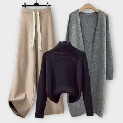 Flair. – Conjunto Casual de 3 Piezas Flair. – Conjunto Casual de 3 Piezas A minha loja 6 S 