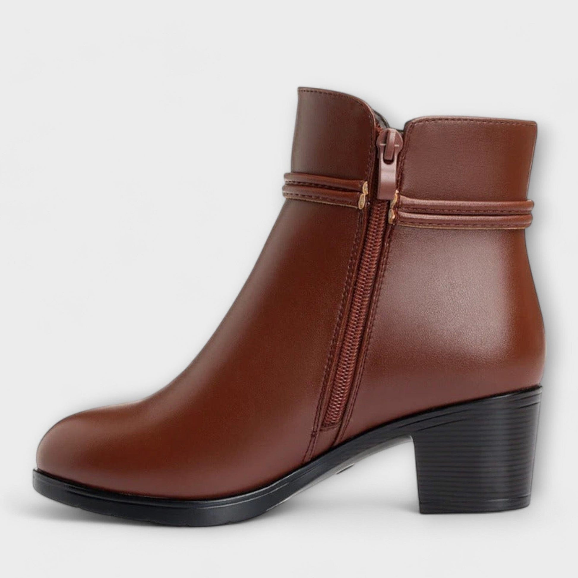 Frederika – Elegantes botín de invierno con cremallera Frederika – Elegantes botín de invierno con cremallera A minha loja 