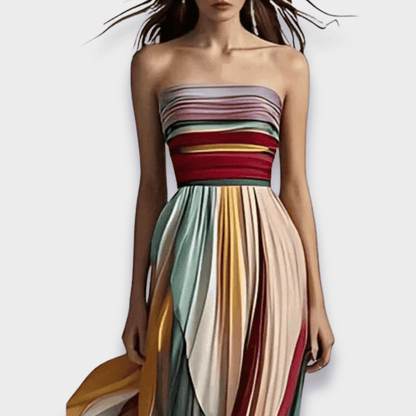 Gesine – Vestido largo de tejido premium Gesine – Vestido largo de tejido premium A minha loja 