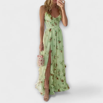 Hazel – Vestido con estampado floral Hazel – Vestido con estampado floral A minha loja Verde S 