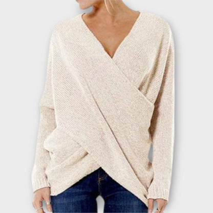 Heidi - Suéter Cruzado Heidi - Suéter Cruzado A minha loja Beige S 