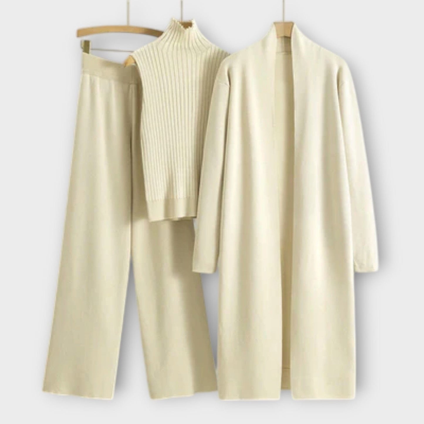 Isabella - Conjunto de Tres Piezas Isabella - Conjunto de Tres Piezas A minha loja Blanco XS 