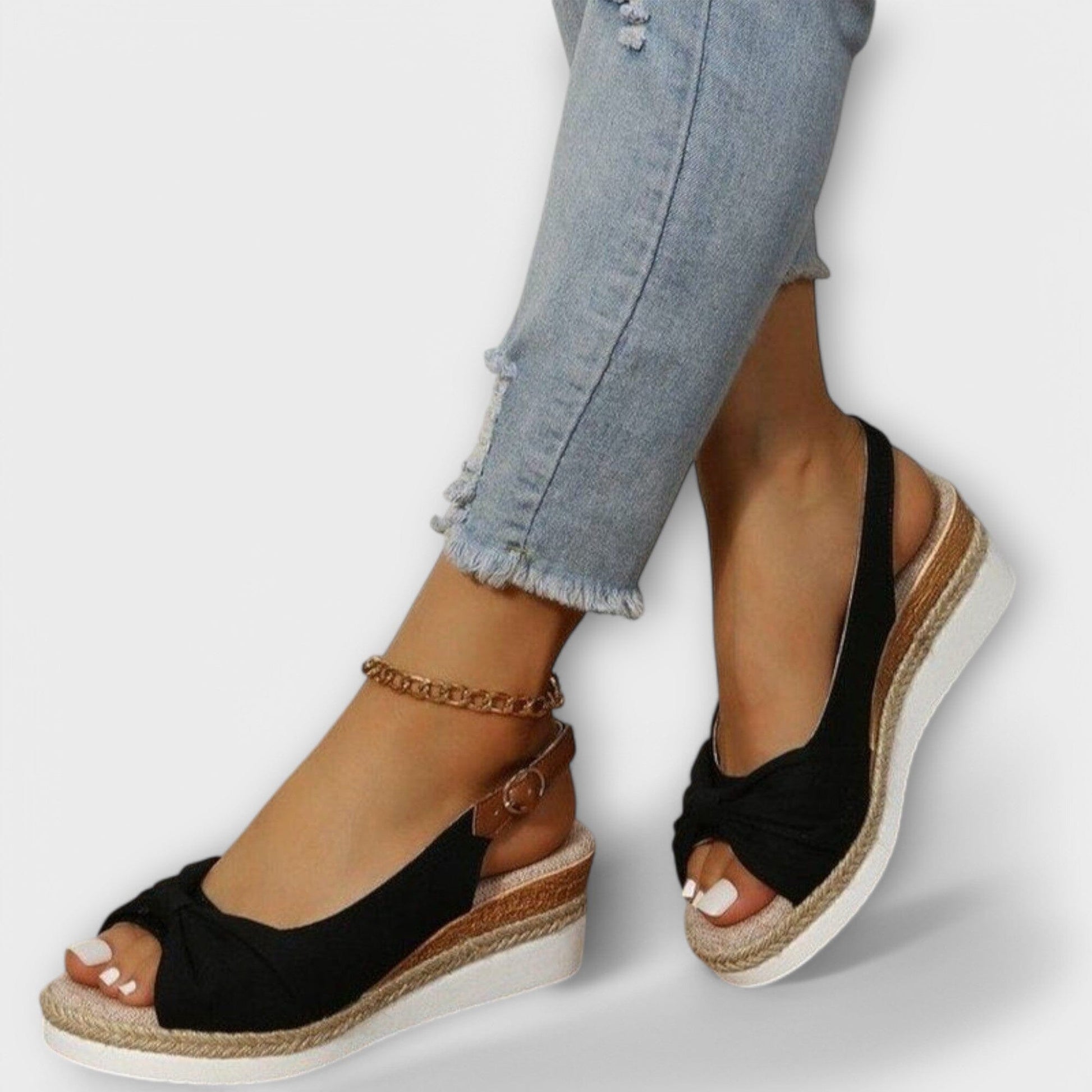 Jasmina – Sandalias ortopédicas Jasmina – Sandalias ortopédicas A minha loja Negro 36 