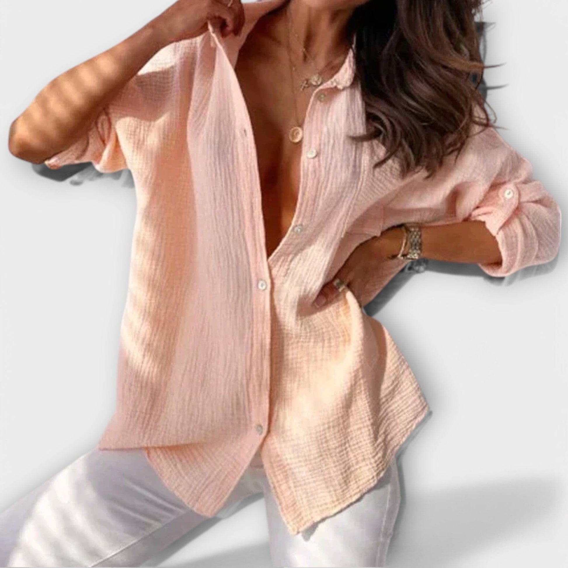 Jessica - Blusa para Primavera y Verano Jessica - Blusa para Primavera y Verano A minha loja Pink XS 