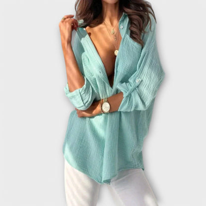 Jessica - Blusa para Primavera y Verano Jessica - Blusa para Primavera y Verano A minha loja Türkis XS 