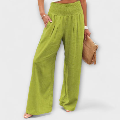 Julie – Pantalón ligero y elegante Julie – Pantalón ligero y elegante A minha loja Verde XS 