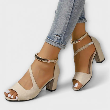Juwel – Tacones ortopédicos de verano para mujer Juwel – Tacones ortopédicos de verano para mujer A minha loja Beige 37 