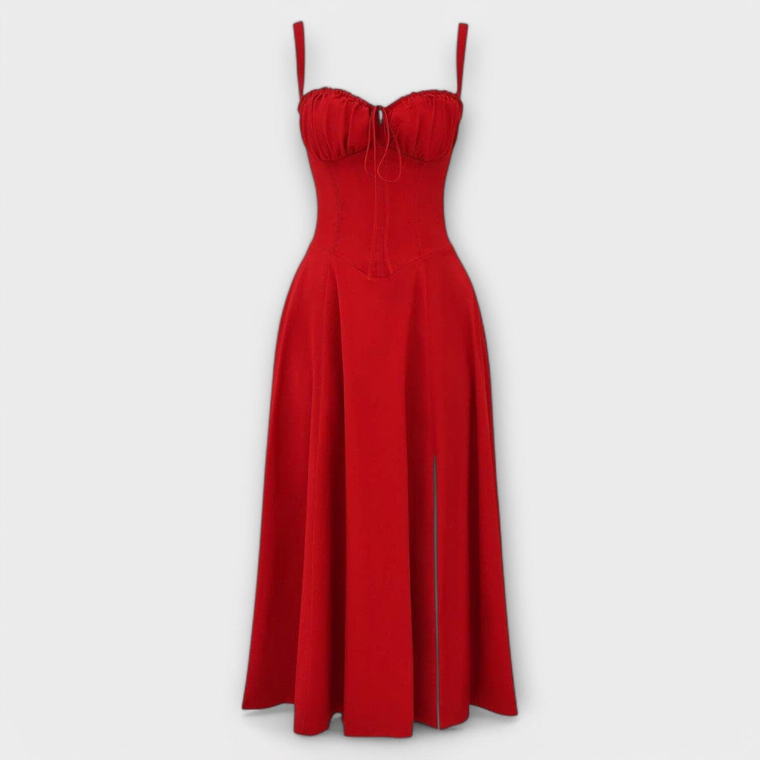 Kiana – Vestido midi con corsé Kiana – Vestido midi con corsé A minha loja 