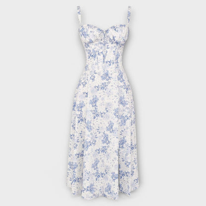 Kiana – Vestido midi con corsé Kiana – Vestido midi con corsé A minha loja 
