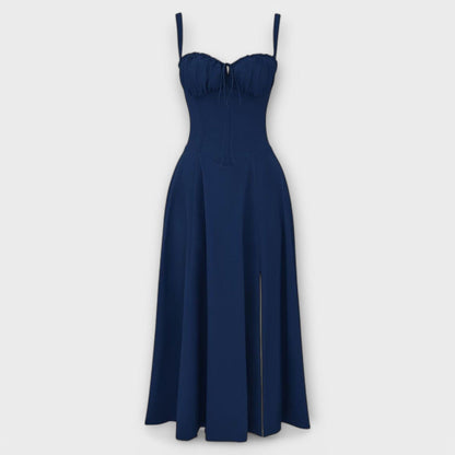 Kiana – Vestido midi con corsé Kiana – Vestido midi con corsé A minha loja 