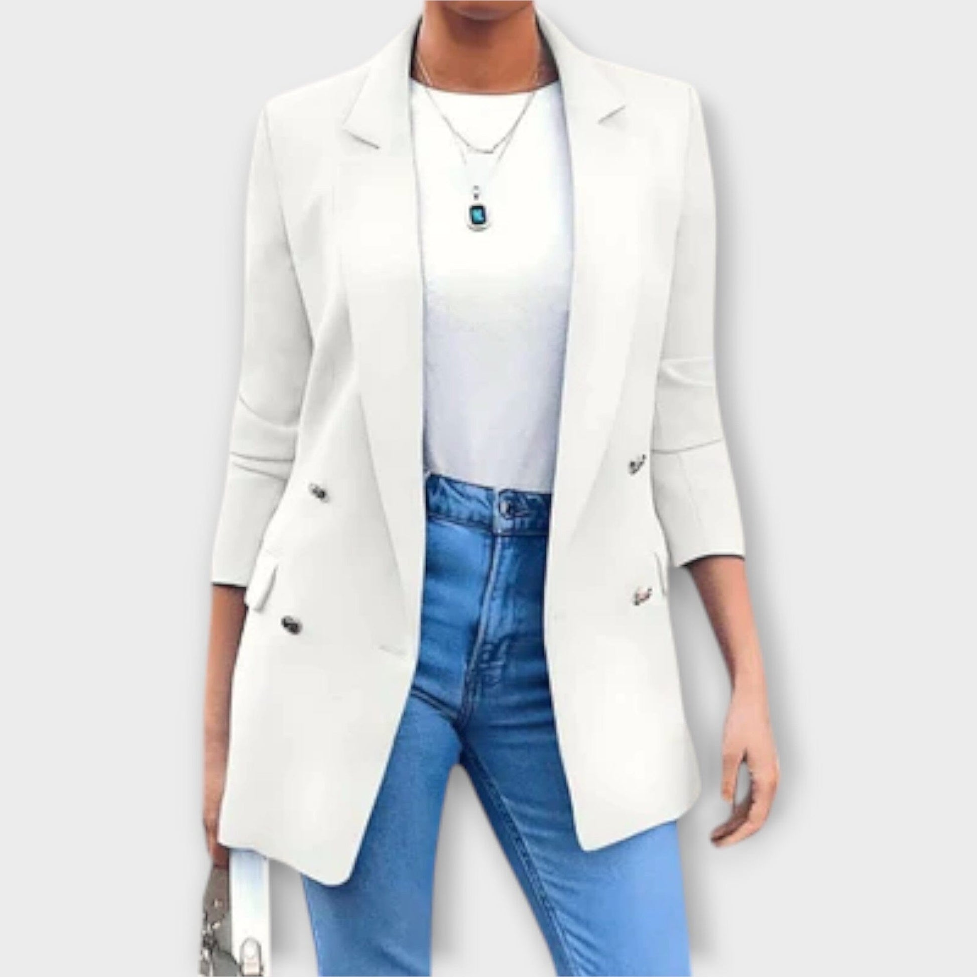 Liina – Abrigo elegante Liina – Abrigo elegante A minha loja Blanco S 