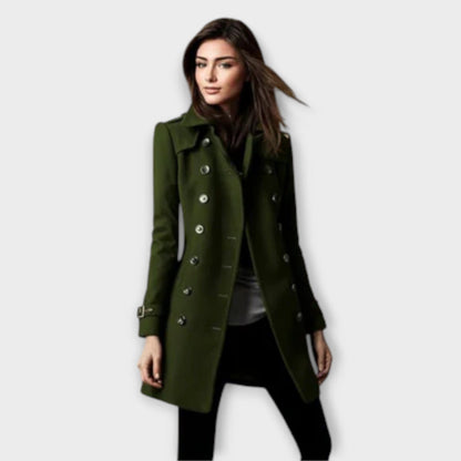 Linda - Trenchcoat Doble Abotonado Linda - Trenchcoat Doble Abotonado A minha loja Verde XS 