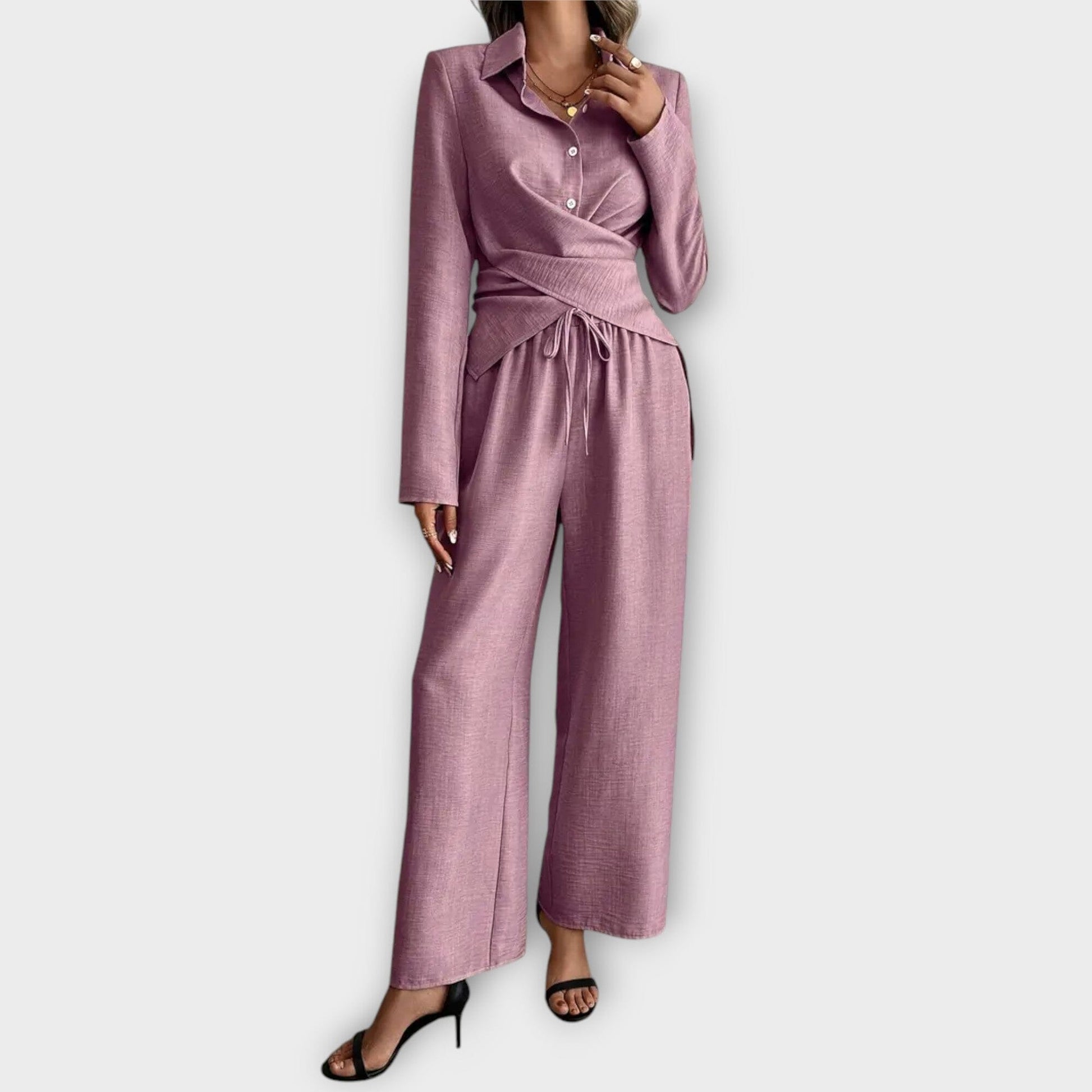 Livia – Elegante Conjunto de 2 Piezas Livia – Elegante Conjunto de 2 Piezas A minha loja Rosa S 