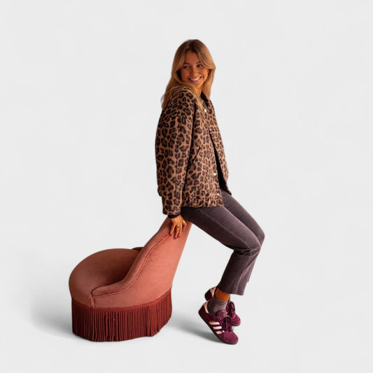Luna | Chaqueta de moda con estampado de leopardo Luna | Chaqueta de moda con estampado de leopardo Rita 
