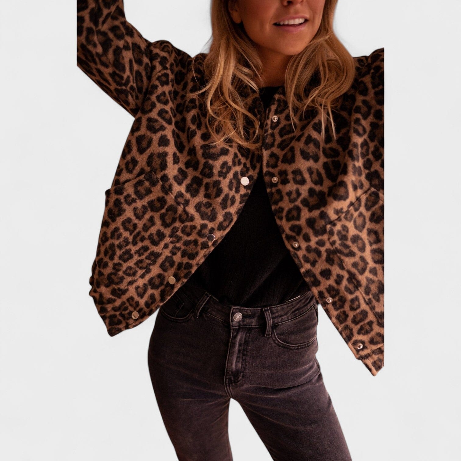 Luna | Chaqueta de moda con estampado de leopardo Luna | Chaqueta de moda con estampado de leopardo Rita 
