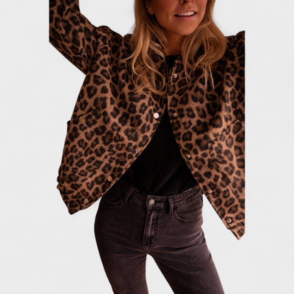 Luna | Chaqueta de moda con estampado de leopardo Luna | Chaqueta de moda con estampado de leopardo Rita 