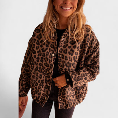 Luna | Chaqueta de moda con estampado de leopardo Luna | Chaqueta de moda con estampado de leopardo Rita 