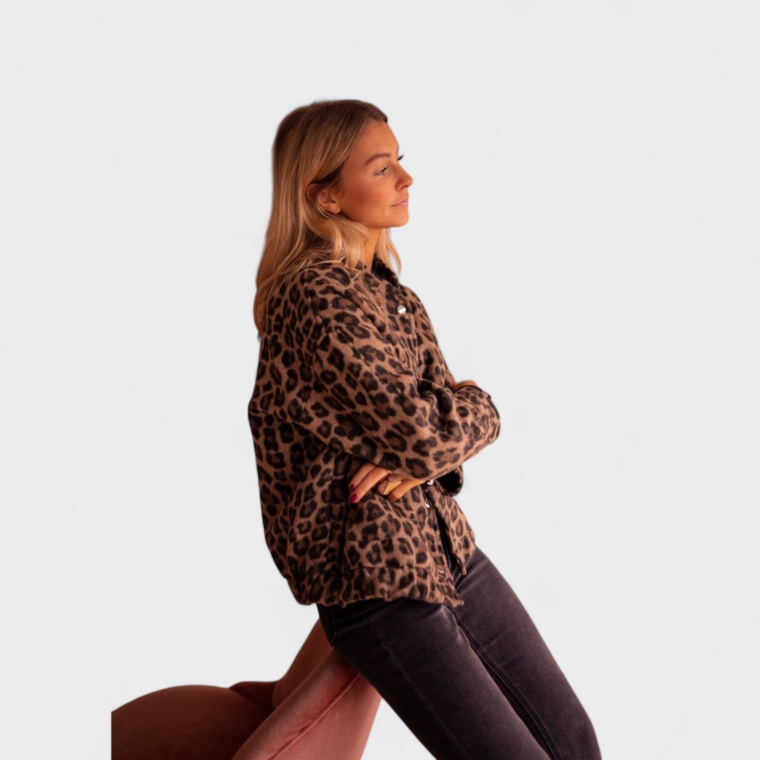 Luna | Chaqueta de moda con estampado de leopardo Luna | Chaqueta de moda con estampado de leopardo Rita 