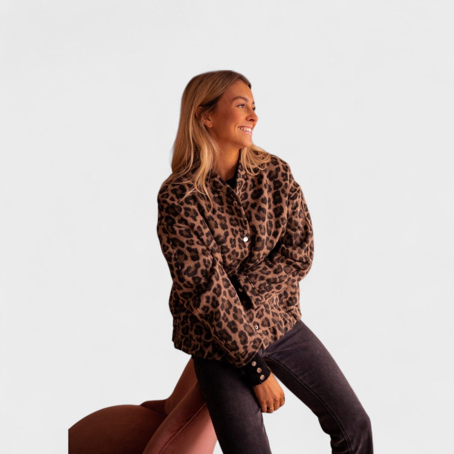 Luna | Chaqueta de moda con estampado de leopardo Luna | Chaqueta de moda con estampado de leopardo Rita 