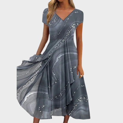 Naomi | Vestido Midi con Escote en V