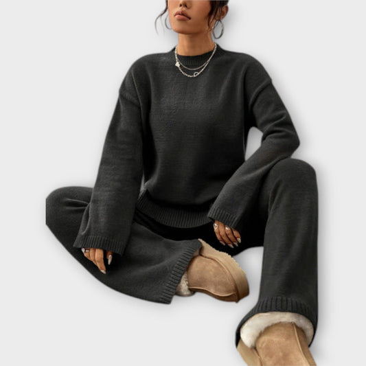 Marie – Conjunto Acanalado Marie – Conjunto Acanalado A minha loja Negro Einheitsgröße (S - 2XL) 