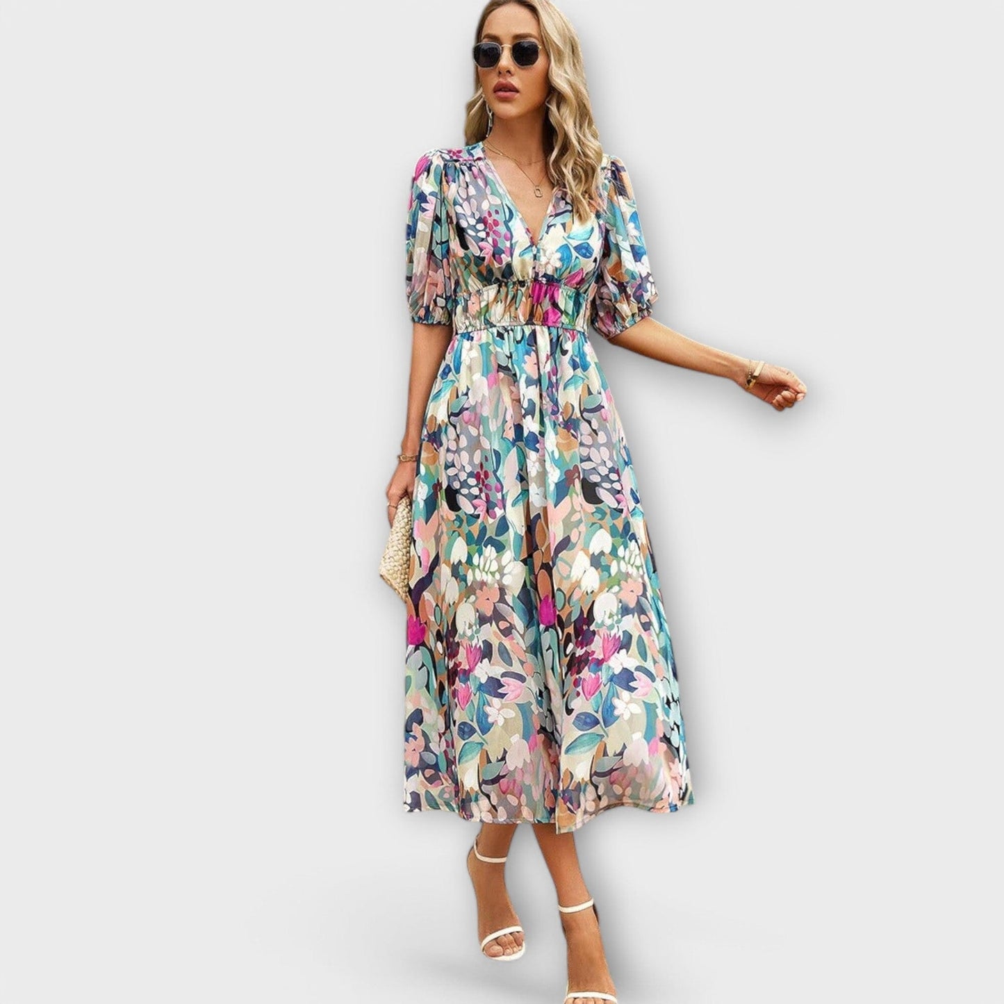 Mathilda – Vestido midi con estilo Mathilda – Vestido midi con estilo A minha loja 