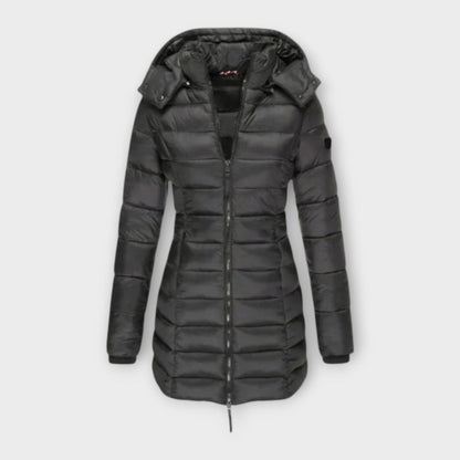Mathilde - Elegante y Aislante Abrigo de Invierno Mathilde - Elegante y Aislante Abrigo de Invierno A minha loja Negro XS 