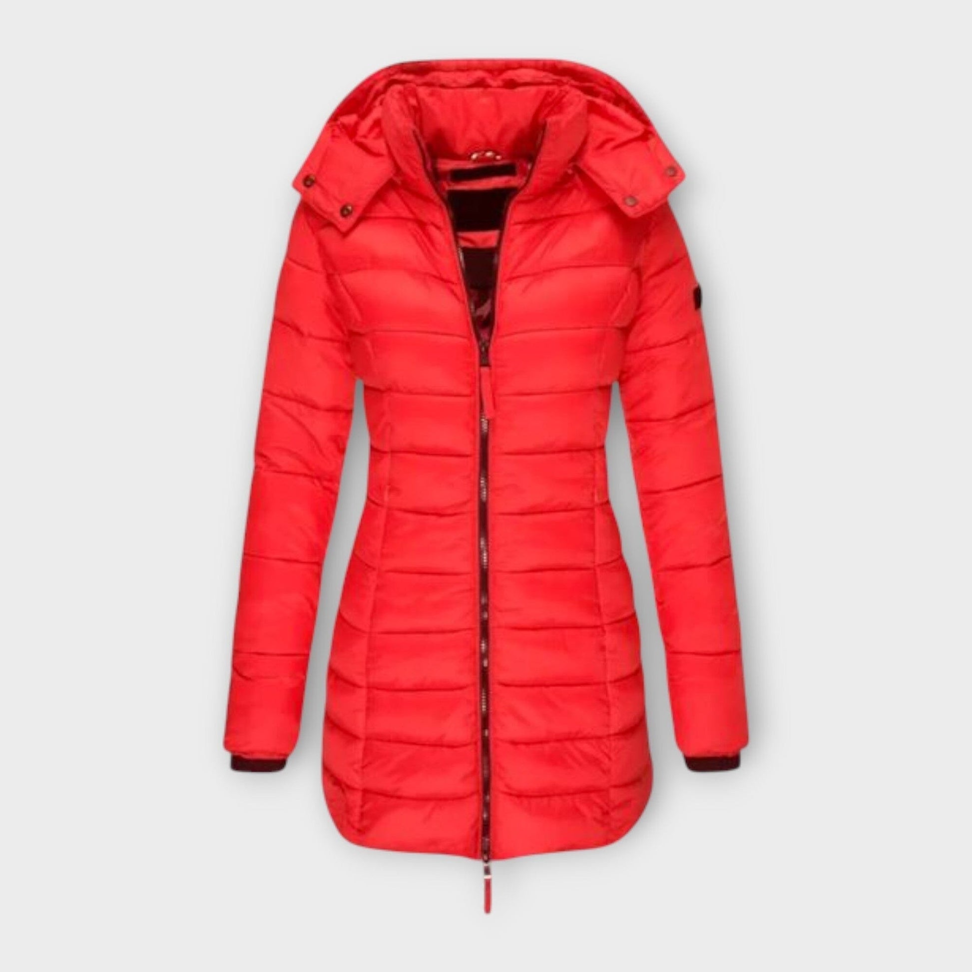 Mathilde - Elegante y Aislante Abrigo de Invierno Mathilde - Elegante y Aislante Abrigo de Invierno A minha loja Rojo XS 