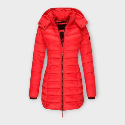 Mathilde - Elegante y Aislante Abrigo de Invierno Mathilde - Elegante y Aislante Abrigo de Invierno A minha loja Rojo XS 