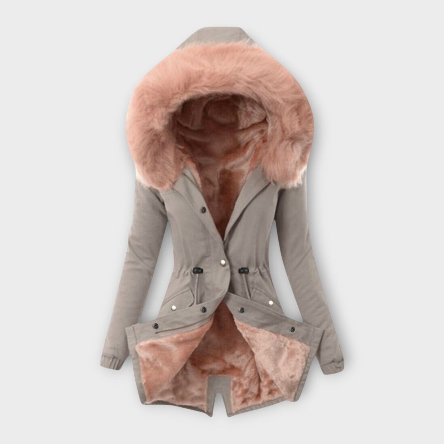 Maura – Chaqueta de invierno cálida y resistente Maura – Chaqueta de invierno cálida y resistente A minha loja Grau XS 