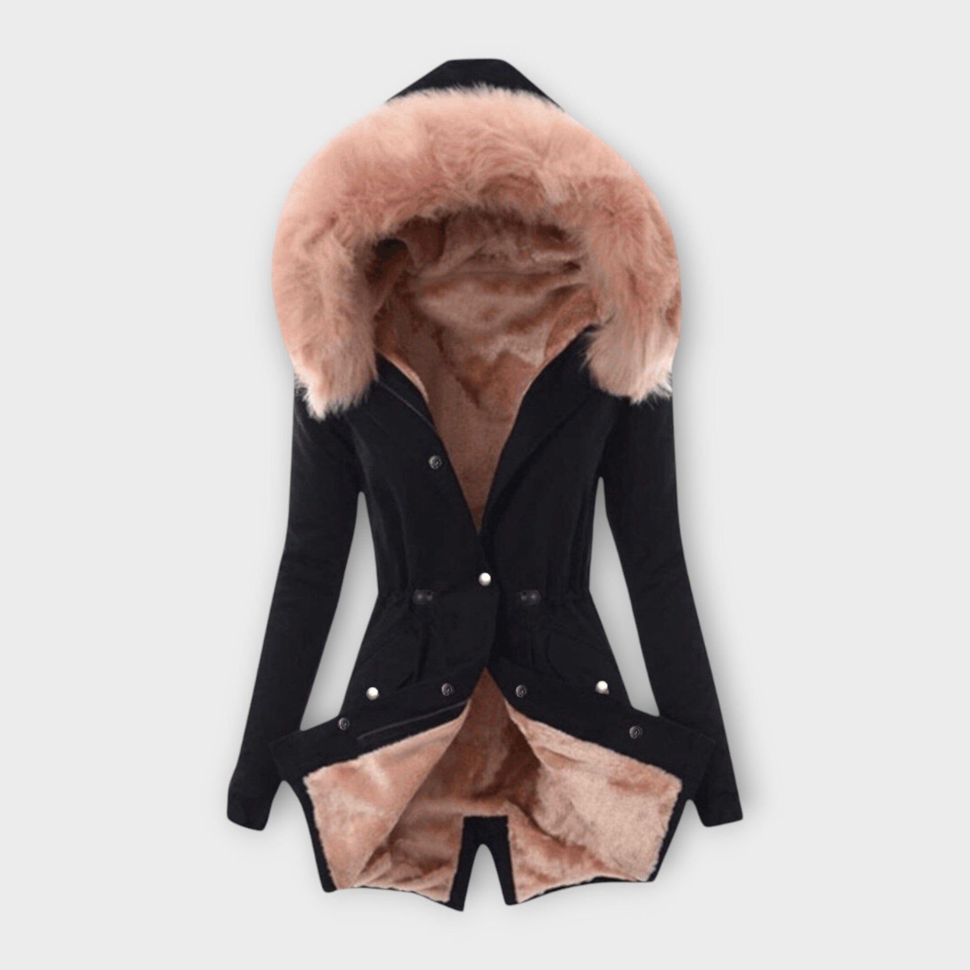 Maura – Chaqueta de invierno cálida y resistente Maura – Chaqueta de invierno cálida y resistente A minha loja Schwarz - Rosa XS 