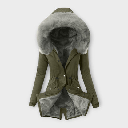 Maura – Chaqueta de invierno cálida y resistente Maura – Chaqueta de invierno cálida y resistente A minha loja Verde XS 