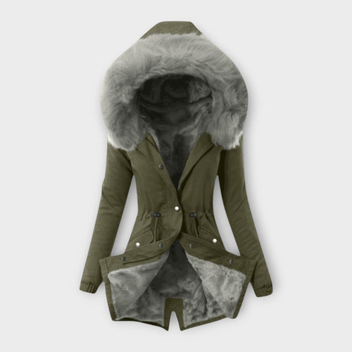 Maura – Chaqueta de invierno cálida y resistente Maura – Chaqueta de invierno cálida y resistente A minha loja Verde XS 