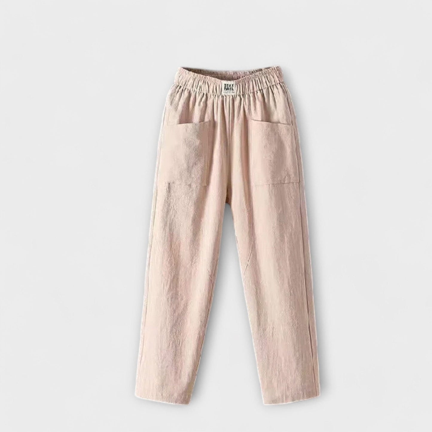 Maya – Pantalón de lino Maya – Pantalón de lino A minha loja Beige S 