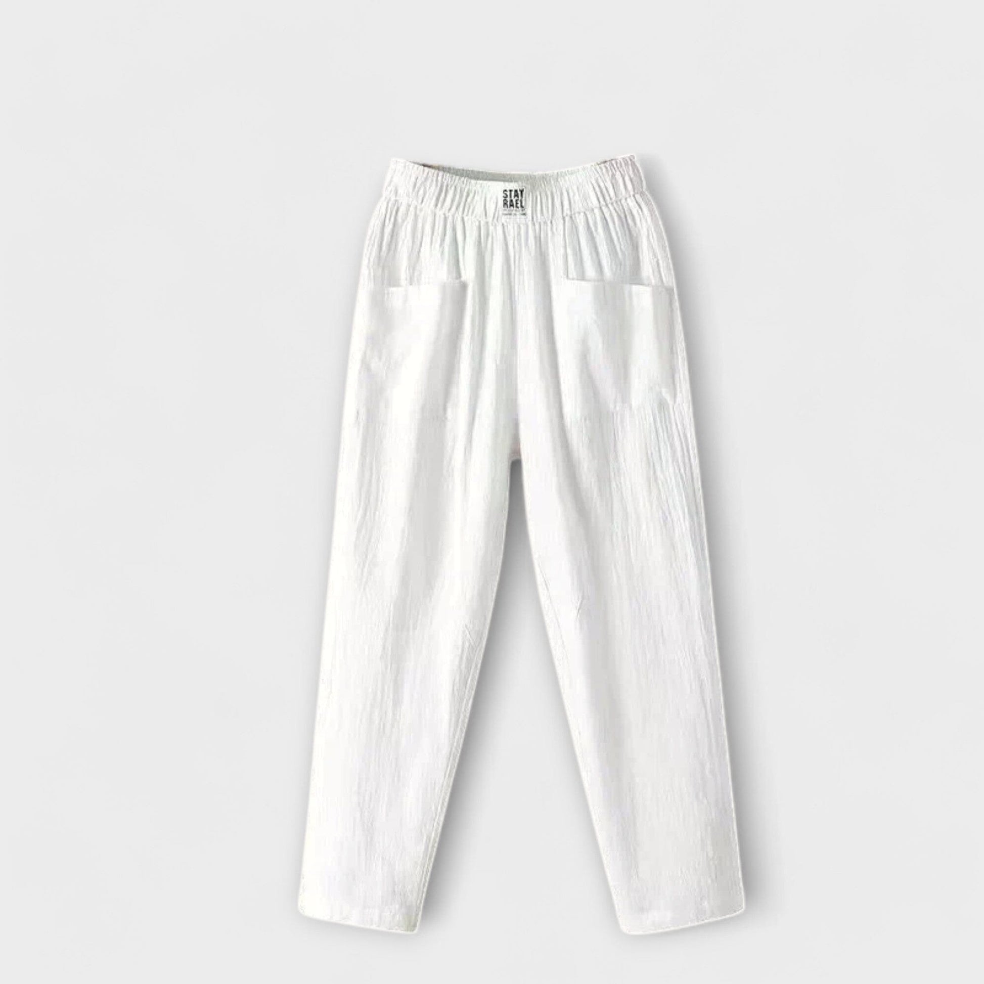Maya – Pantalón de lino Maya – Pantalón de lino A minha loja Blanco S 