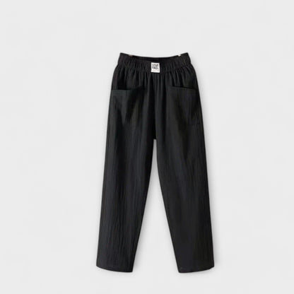 Maya – Pantalón de lino Maya – Pantalón de lino A minha loja Negro S 