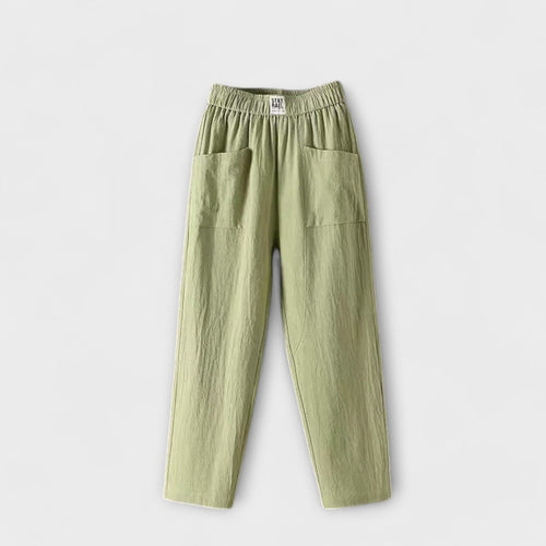 Maya – Pantalón de lino Maya – Pantalón de lino A minha loja Verde S 