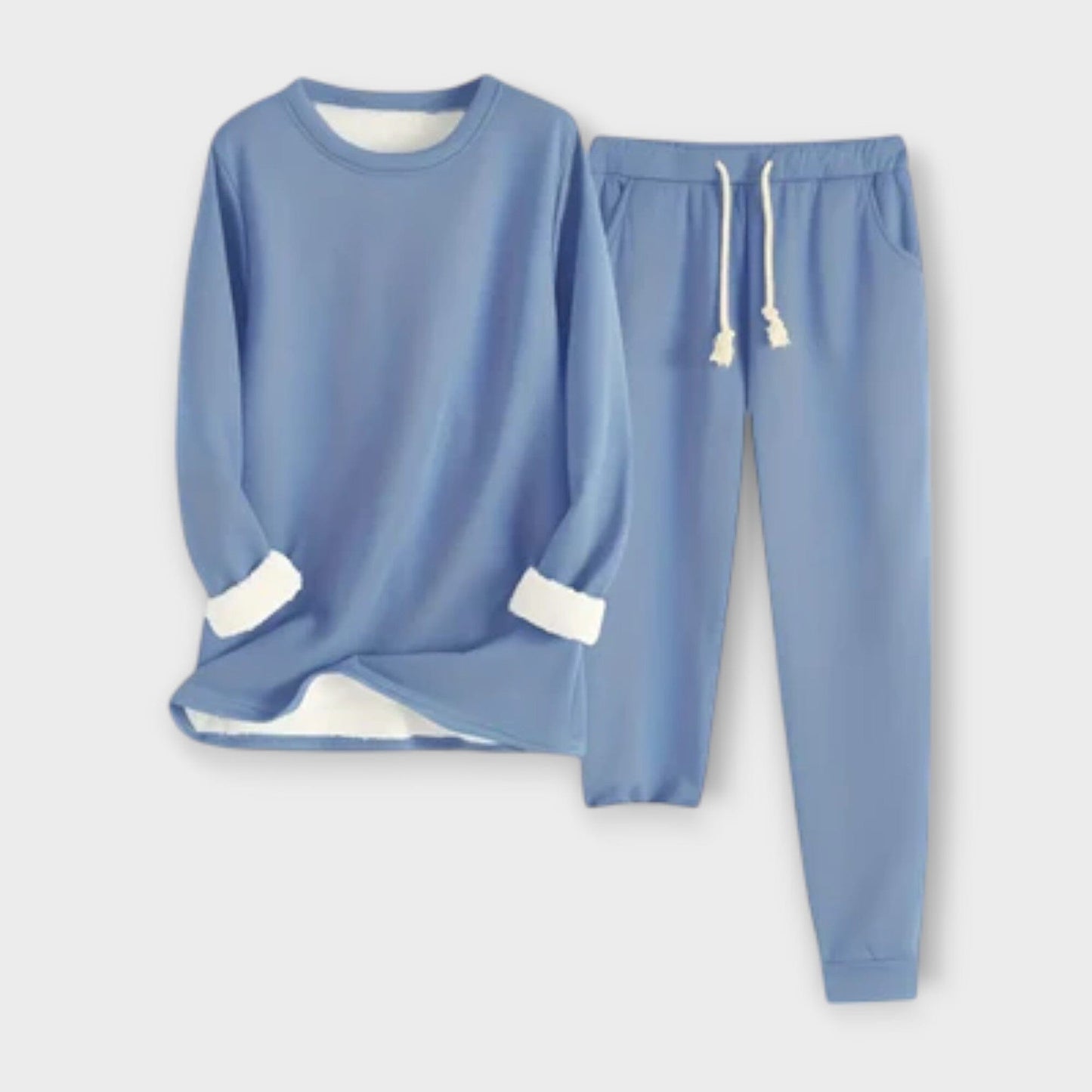 Mia – Conjunto de Forro Polar Térmico Mia – Conjunto de Forro Polar Térmico A minha loja Azul S 