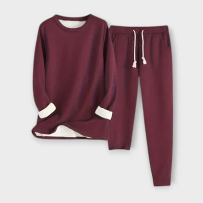 Mia – Conjunto de Forro Polar Térmico Mia – Conjunto de Forro Polar Térmico A minha loja Bordeaux S 