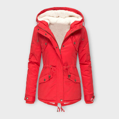Mori – Chaqueta de invierno impermeable y forrada Mori – Chaqueta de invierno impermeable y forrada A minha loja Rojo S 