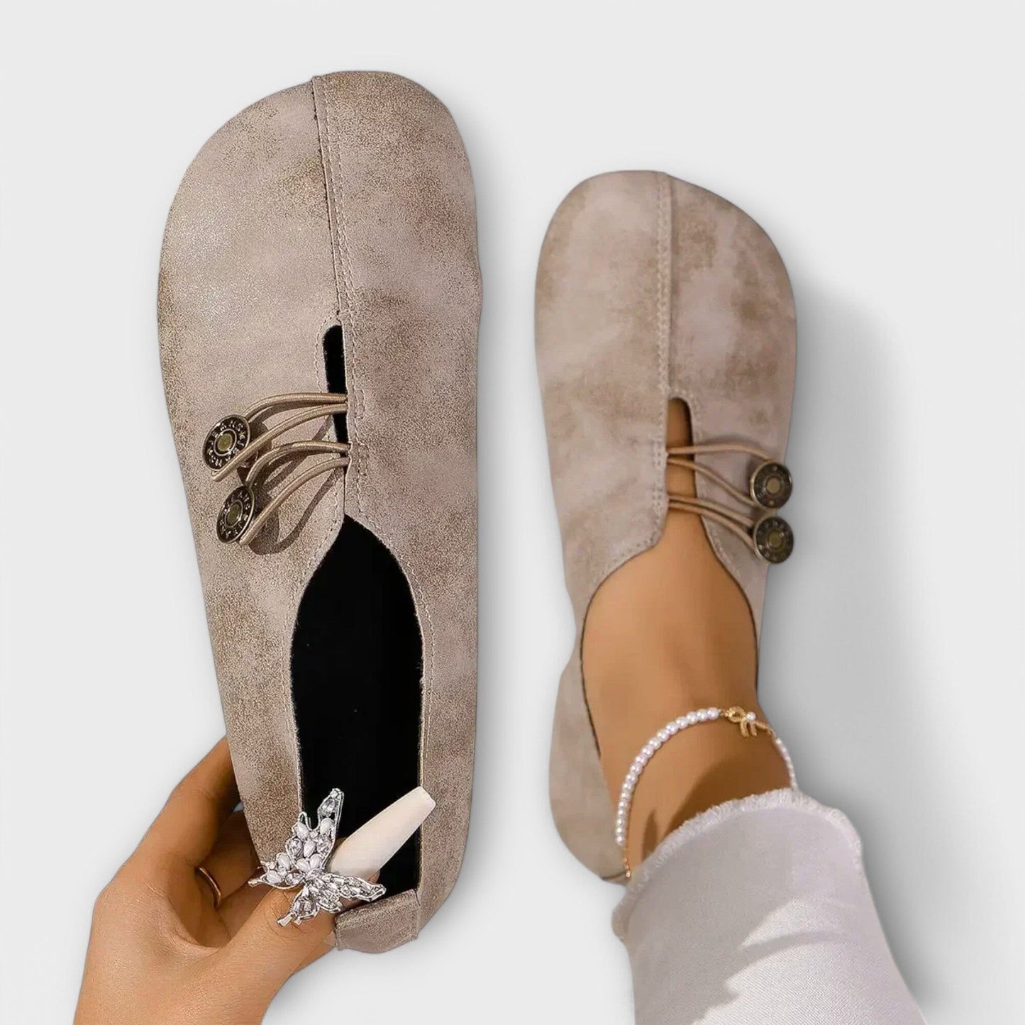 Noira – Mocasín de ante Noira – Mocasín de ante A minha loja Hellbraun 36 