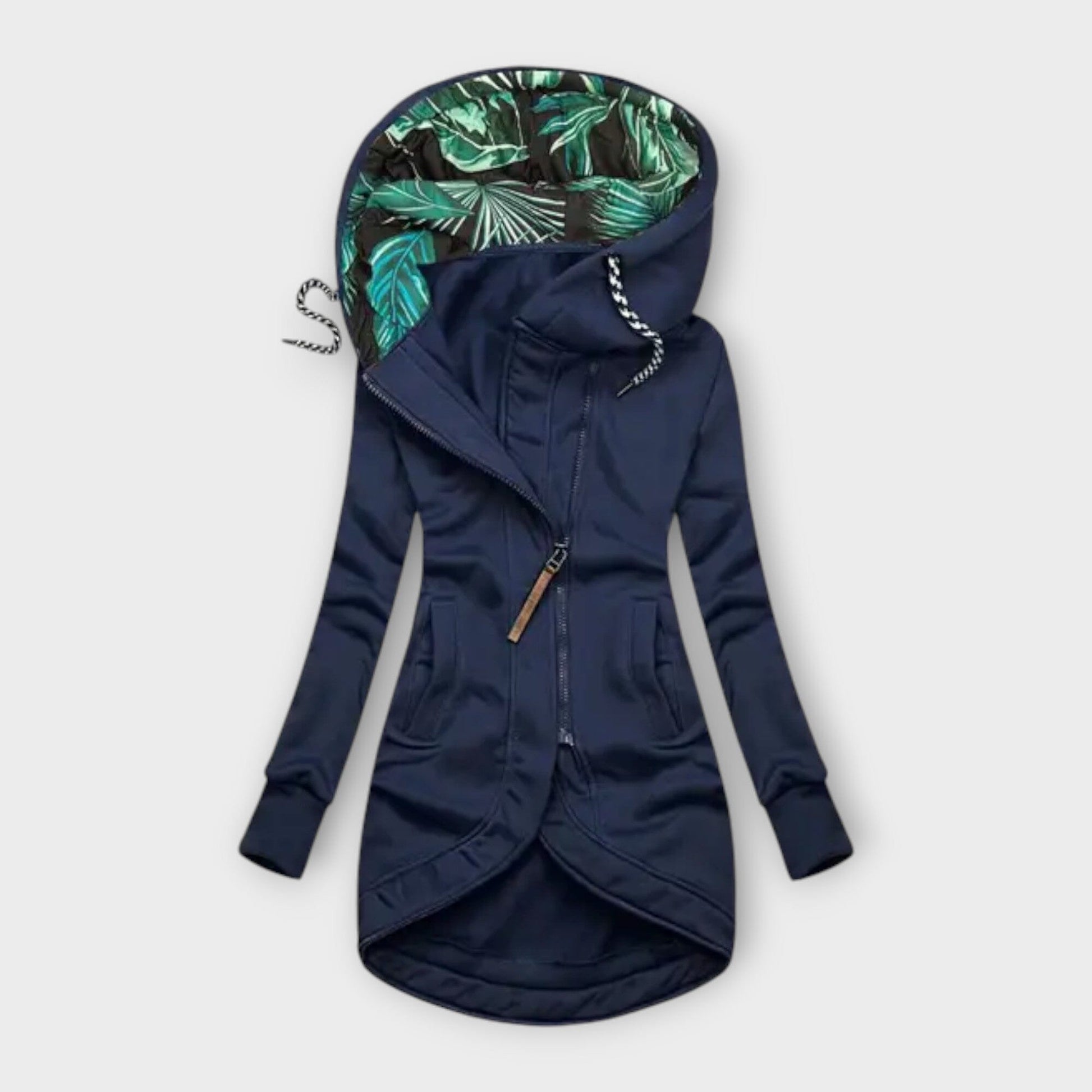 Nora - Elegante Chaqueta Impermeable Nora - Elegante Chaqueta Impermeable A minha loja Azul XS 