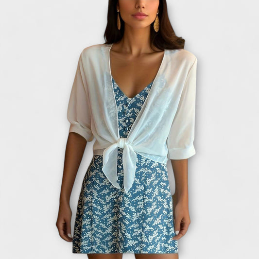 Olivia - Blusa con Frente Abierto Olivia - Blusa con Frente Abierto A minha loja 